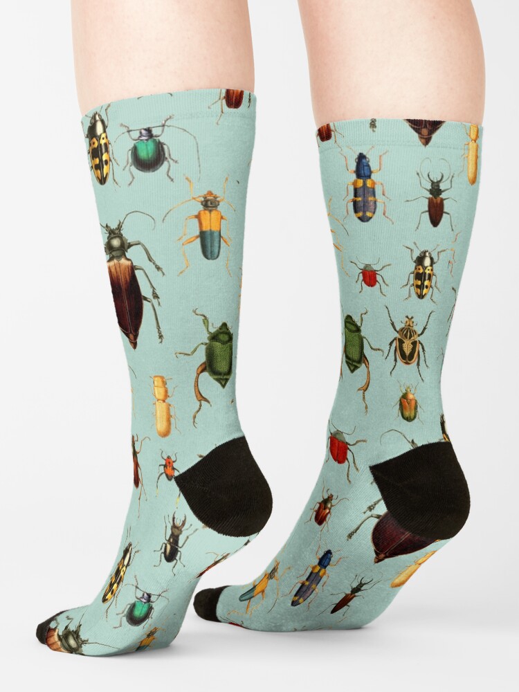 Alternate view of Entomologist's Wish - Beetles and Bugs Socks