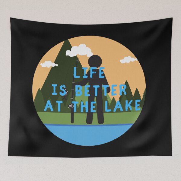 Item preview, Camping funny Camping lake humor designed and sold by OneTimeEngineer.