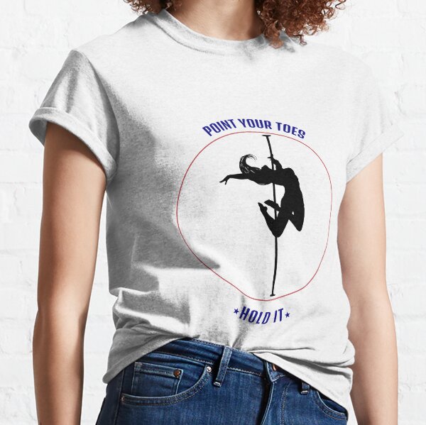Crop Top Pole Dance Wear Pole Dance Shirt Point your toes
