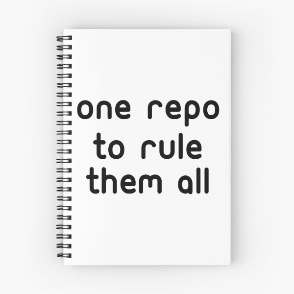 Item preview, One Repo to Rule them All | Typography designed and sold by rsty11.