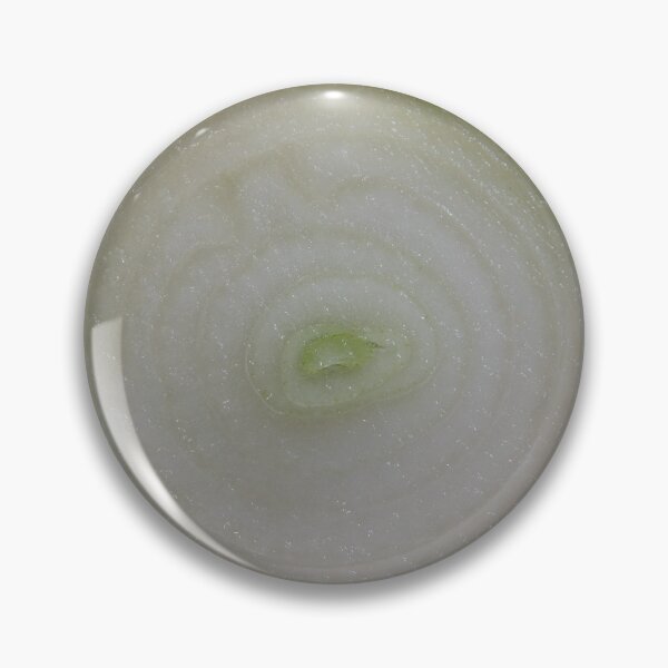 Item preview, Cut fresh white onion in front of black background.  designed and sold by krisgreenwood.