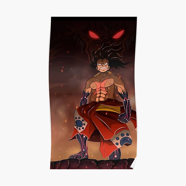 Luffy Snake man Poster