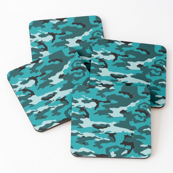 Item preview, Camuflaje azul designed and sold by Àngela Amorós.