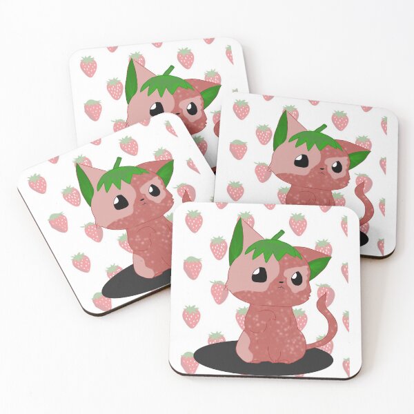 Item preview, Strawberry Cat designed and sold by Ash Granda.