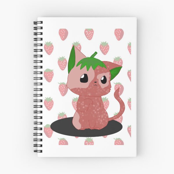 Item preview, Strawberry Cat designed and sold by Ash Granda.