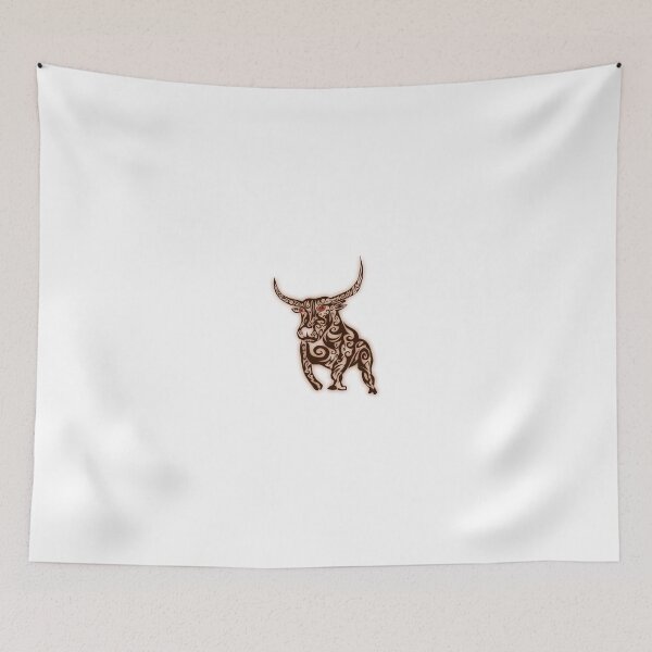 Item preview, Stylized bull cattle designed and sold by greengoodnich.