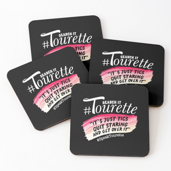 Item preview, Tourette - It’s Just Tics, Quit Staring, And Get Over It - Tourettes Syndrome Awareness  designed and sold by MJDezigns.