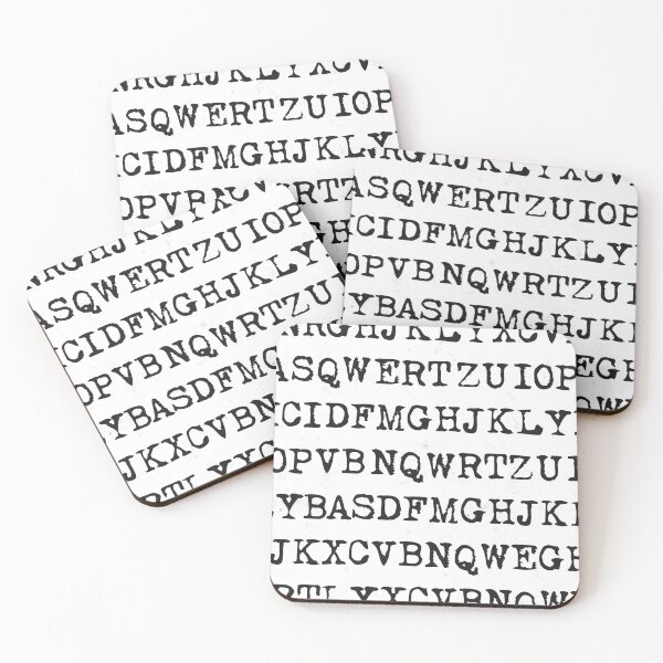 Item preview, Old typewriter letters designed and sold by UDDesign.