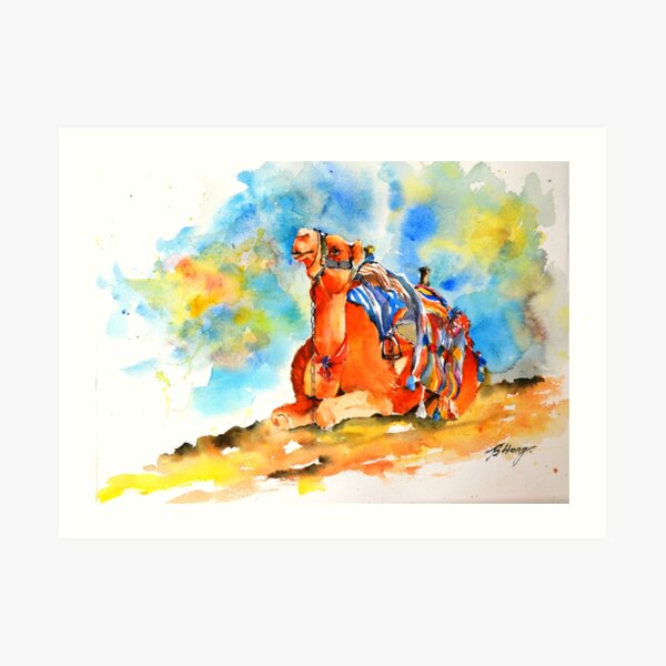 Desert comfort Art Print