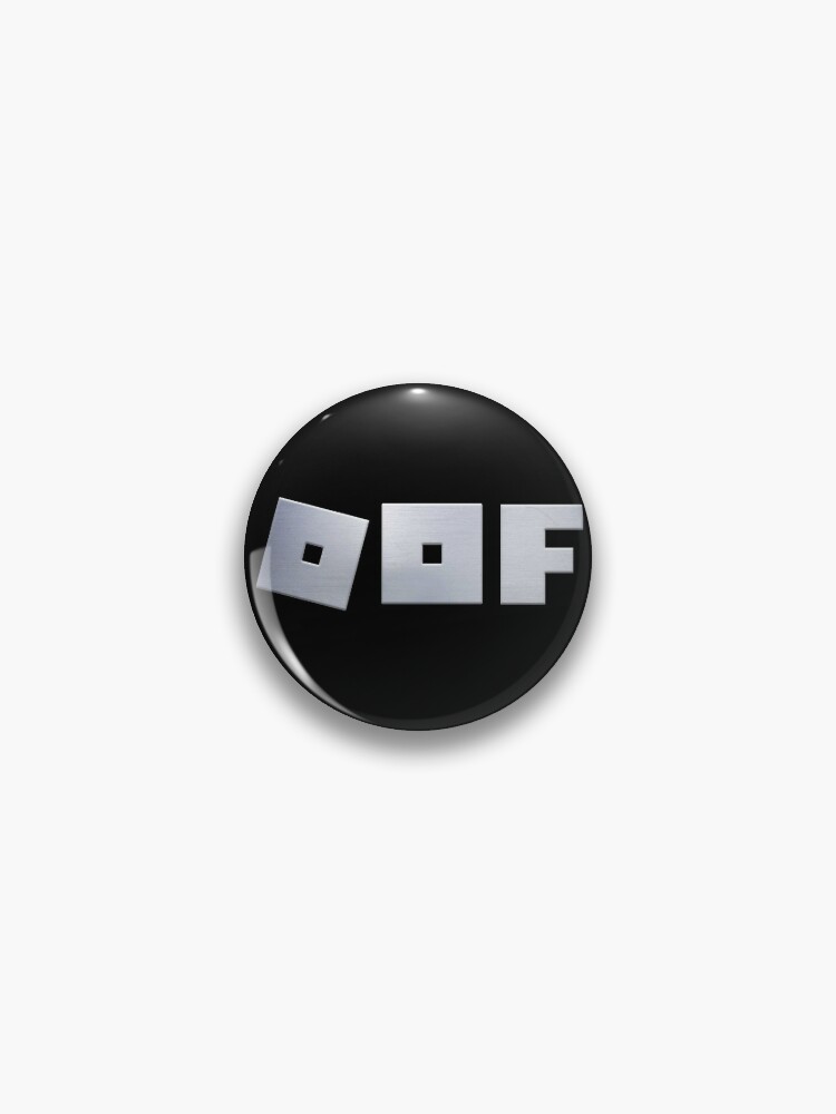 Roblox Logo Game Oof Single Line Metal Texture Gamer Pin By Vane22april Redbubble - about oof roblox button google play version oof
