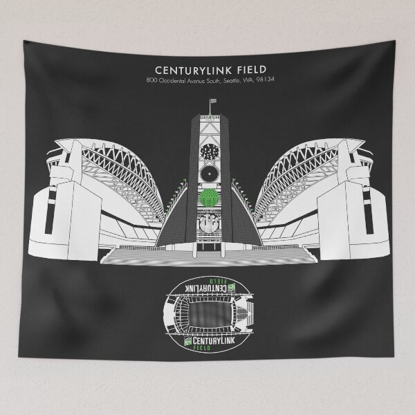 Item preview, Seattle Seahawks - CENTURYLINK FIELD designed and sold by Dick Smith.