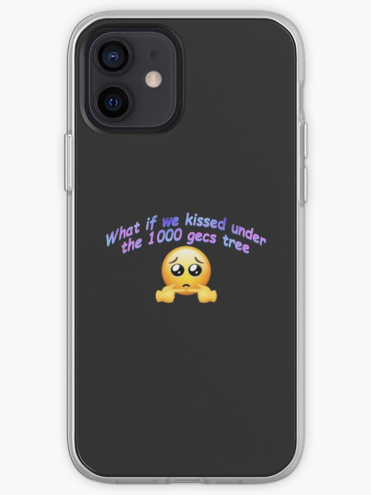 What If We Kissed Under The 1000 Gecs Tree 100 Gecs Album Meme Merch Iphone Case Cover By Fanshop858 Redbubble