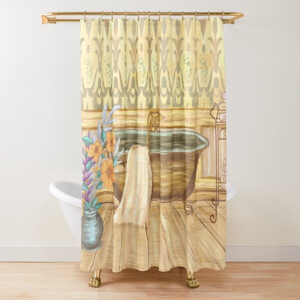 Item preview, Vintage Claw-foot Tub Bathroom Decor designed and sold by sunnthreads.