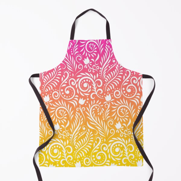 Item preview, Floral and Leaves - Mango Peach Smoothie designed and sold by CreativityRoams.