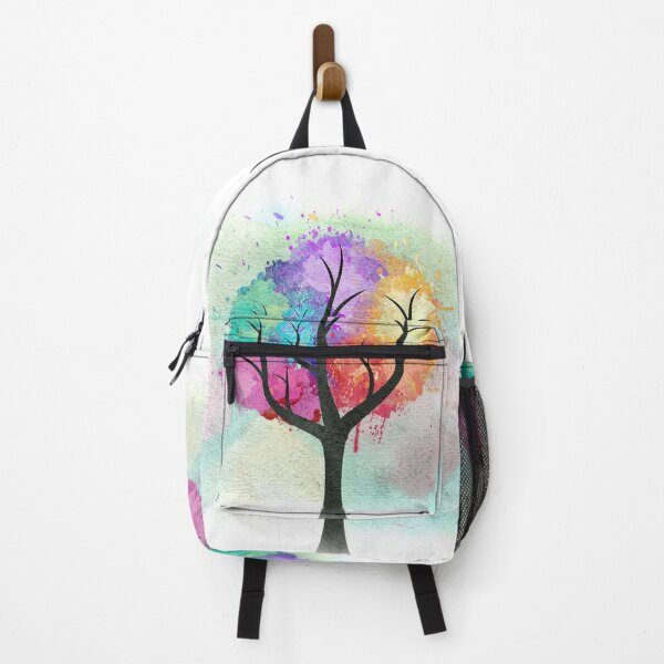 Item preview, Awesome abstract pastel colors oil paint tree of Life designed and sold by InovArtS.