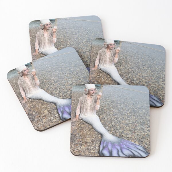Item preview, Mermaid Fortune Teller || Ghostly White Mermaid of Michigan designed and sold by TheMagicCrafter.