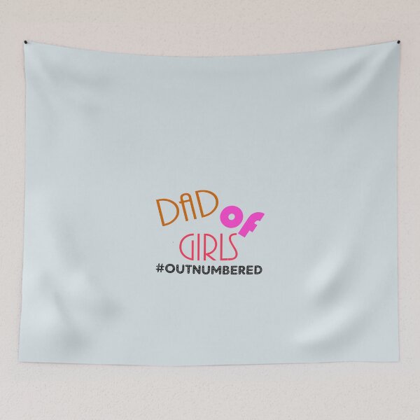 Item preview, Dad Of Girls #outnumbered, Dad of girls, Father’s Day Gift, Dad shirt designed and sold by Mode Tees.