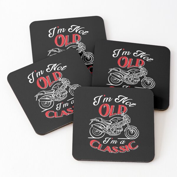 Item preview, I'm not old I'm a Classic, for Classic Monster Lover on Dark Funny Quote designed and sold by etoide.