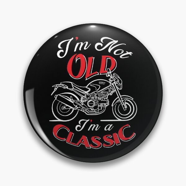 Item preview, I'm not old I'm a Classic, for Classic Monster Lover on Dark Funny Quote designed and sold by etoide.