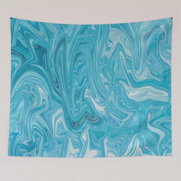 Item preview, Liquid Sky Blue Color designed and sold by mavramova.