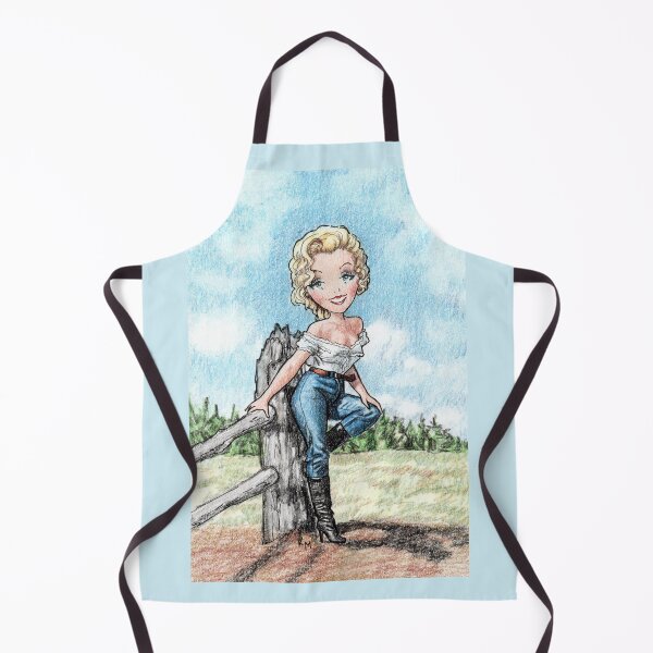 Item preview, Western girl Marilyn Monroe River designed and sold by Katerina Makarova.