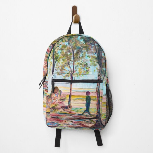 Item preview, A boy in a colorful landscape designed and sold by Lillian Berthel.