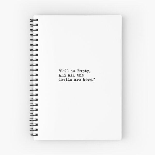 Item preview, Hell Is Empty and all the Devils are here designed and sold by Jules Susann.