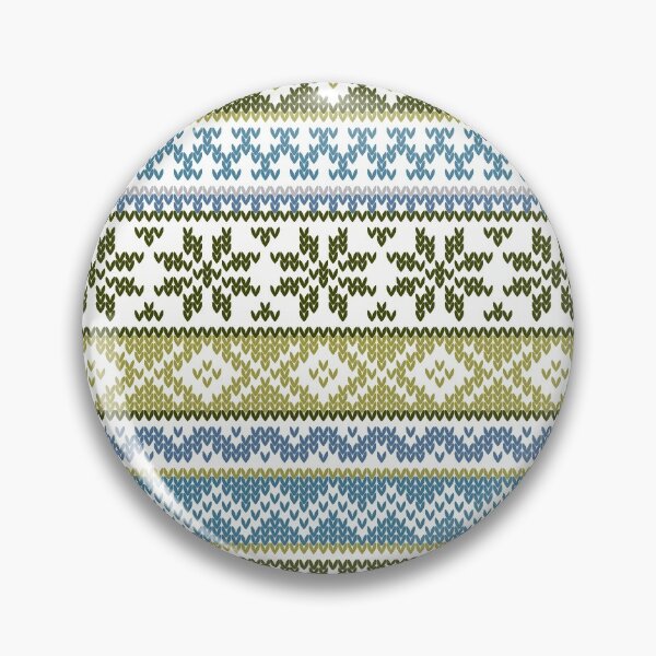 Item preview, Fair Isle Green-Blue designed and sold by miavaldez.