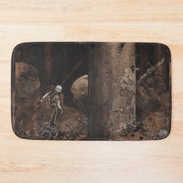 Artikelvorschau, Dark Forest Vintage John Bauer fantasy artwork entworfen und verkauft von Vintage Designs +.