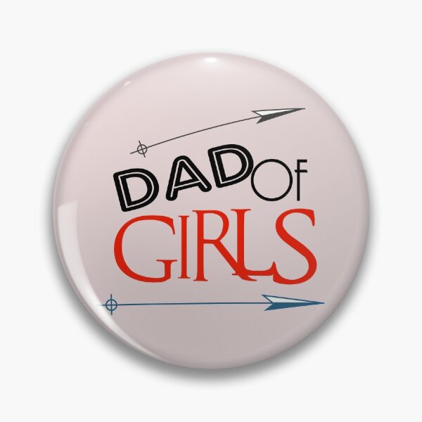 Artikelvorschau, Dad Of Girls #outnumbered entworfen und verkauft von Mode Tees.