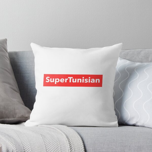 Item preview, Super Tunisian Red And White Logo with a Stylish Design designed and sold by ArabCorner.