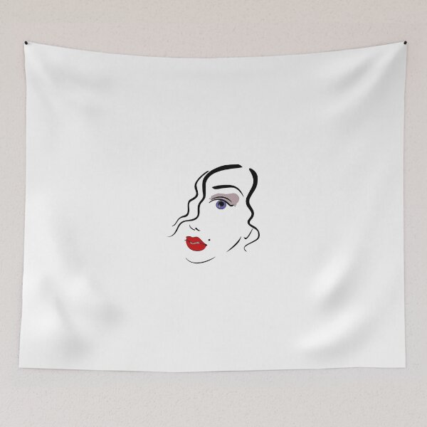 Item preview, Stylized Woman face designed and sold by greengoodnich.
