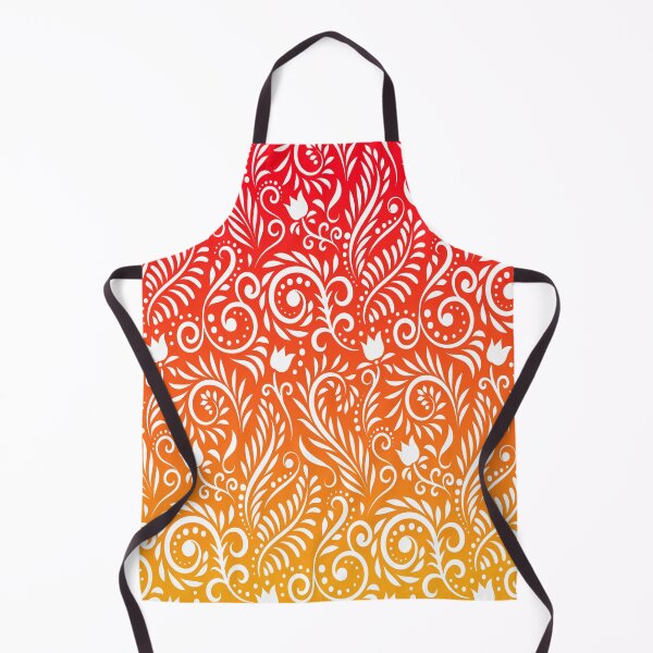 Item preview, Floral and Leaves - Tangerine & Orange (Citrus Lover Collection) designed and sold by CreativityRoams.