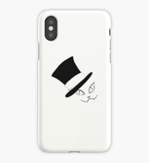 Cheshire Cat in the Hat iPhone Case