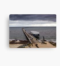 Busselton Jetty In Winter Canvas Print