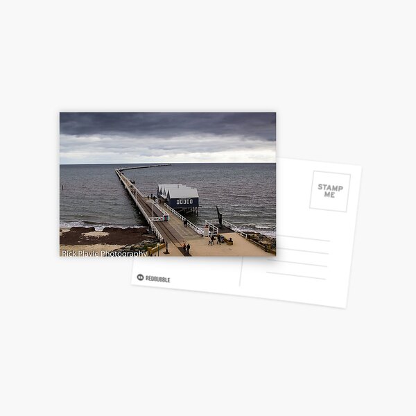 Busselton Jetty In Winter Postcard