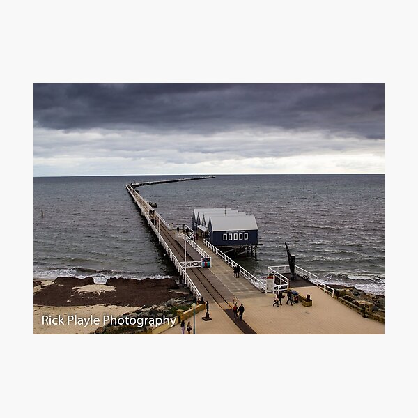 Busselton Jetty In Winter Photographic Print