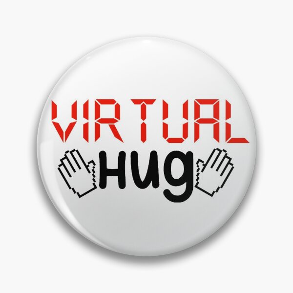 Item preview, Virtual Hug (black & red) designed and sold by abigabhall.