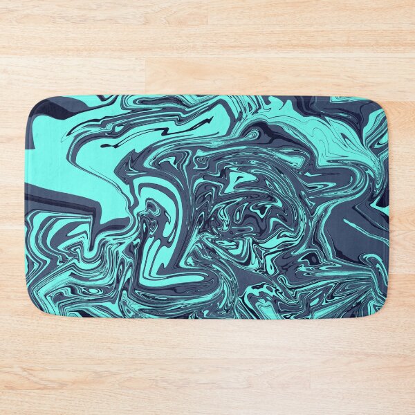 Item preview, Liquid Cyan Blue Neon Colors designed and sold by mavramova.