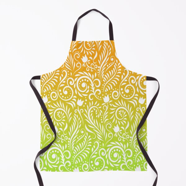 Item preview, Floral and Leaves - Lime & Orange RS (Citrus Lover Collection) designed and sold by CreativityRoams.