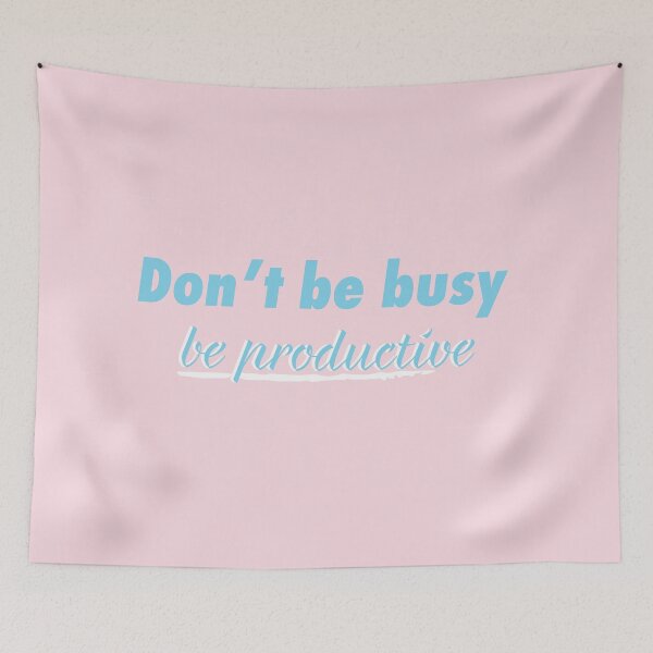 Item preview, Be productive Pastel Blue Pink Sticker designed and sold by mavramova.
