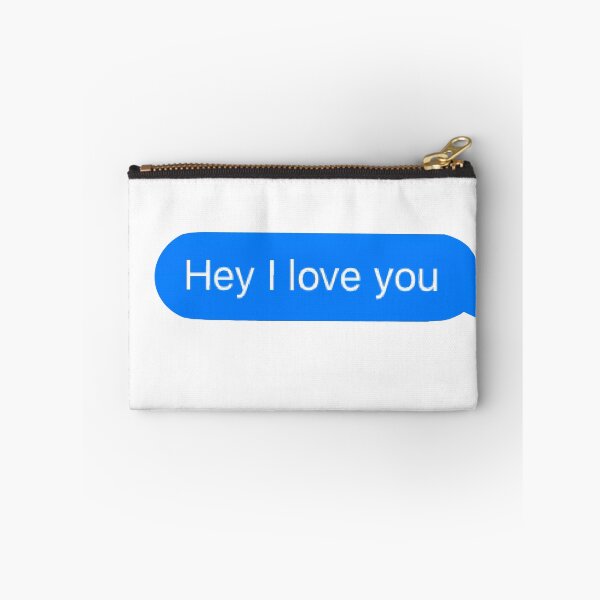Item preview, Hey I love you Text Message  designed and sold by zoshamarie.