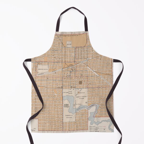 Item preview, Vintage Map of Regina Saskatchewan (1915) designed and sold by BravuraMedia.