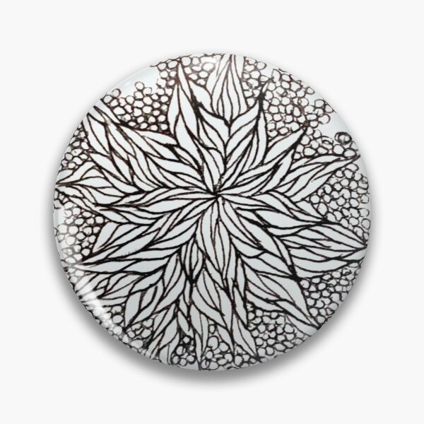 Item preview, Zentangle burst designed and sold by ClaraFied.