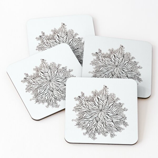 Item preview, Zentangle burst designed and sold by ClaraFied.
