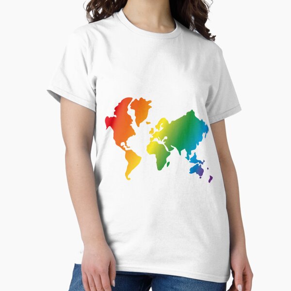 Item preview, Rainbow worldmap designed and sold by Annemarije.