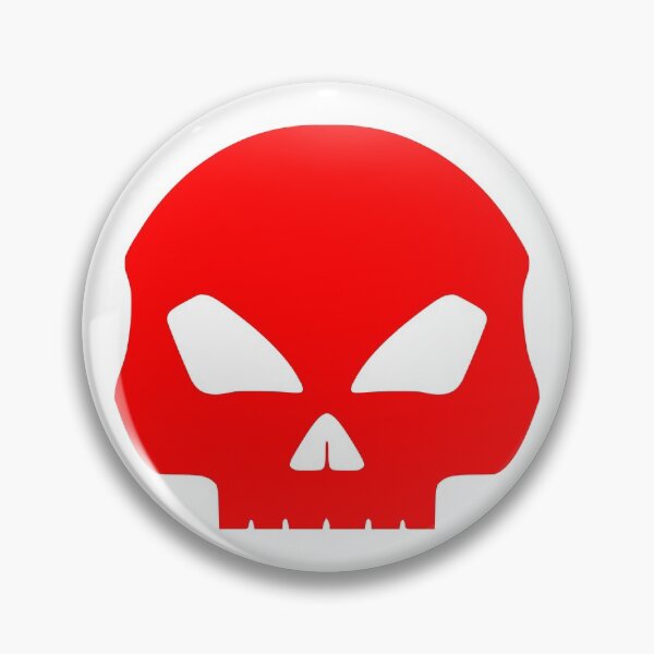 Item preview, Red Death Skull designed and sold by Creepyhollow.