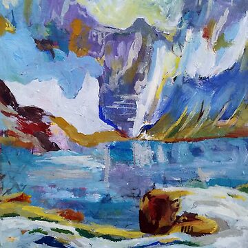 Vorschaubild zum Design Der blaue Eissee in den Bergen von Lillian Berthel