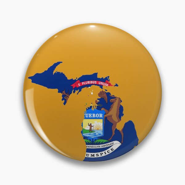 Item preview, Michigan Flag & Mitt designed and sold by Jamiecsmith1986.