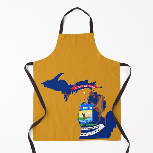 Item preview, Michigan Flag & Mitt designed and sold by Jamiecsmith1986.